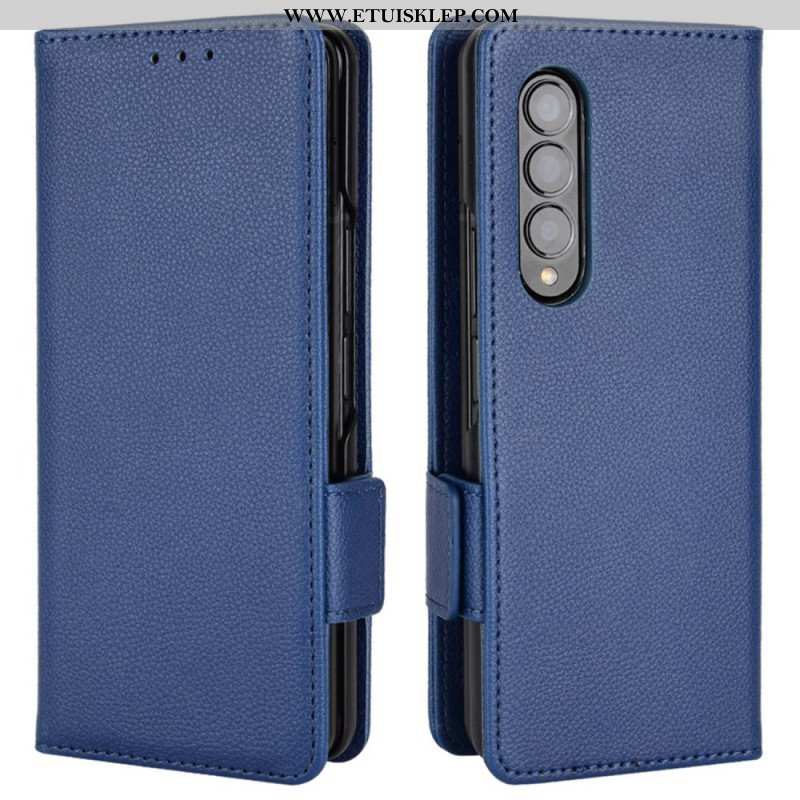 Etui Folio do Samsung Galaxy Z Fold 4 Winston Ze Sztucznej Skóry